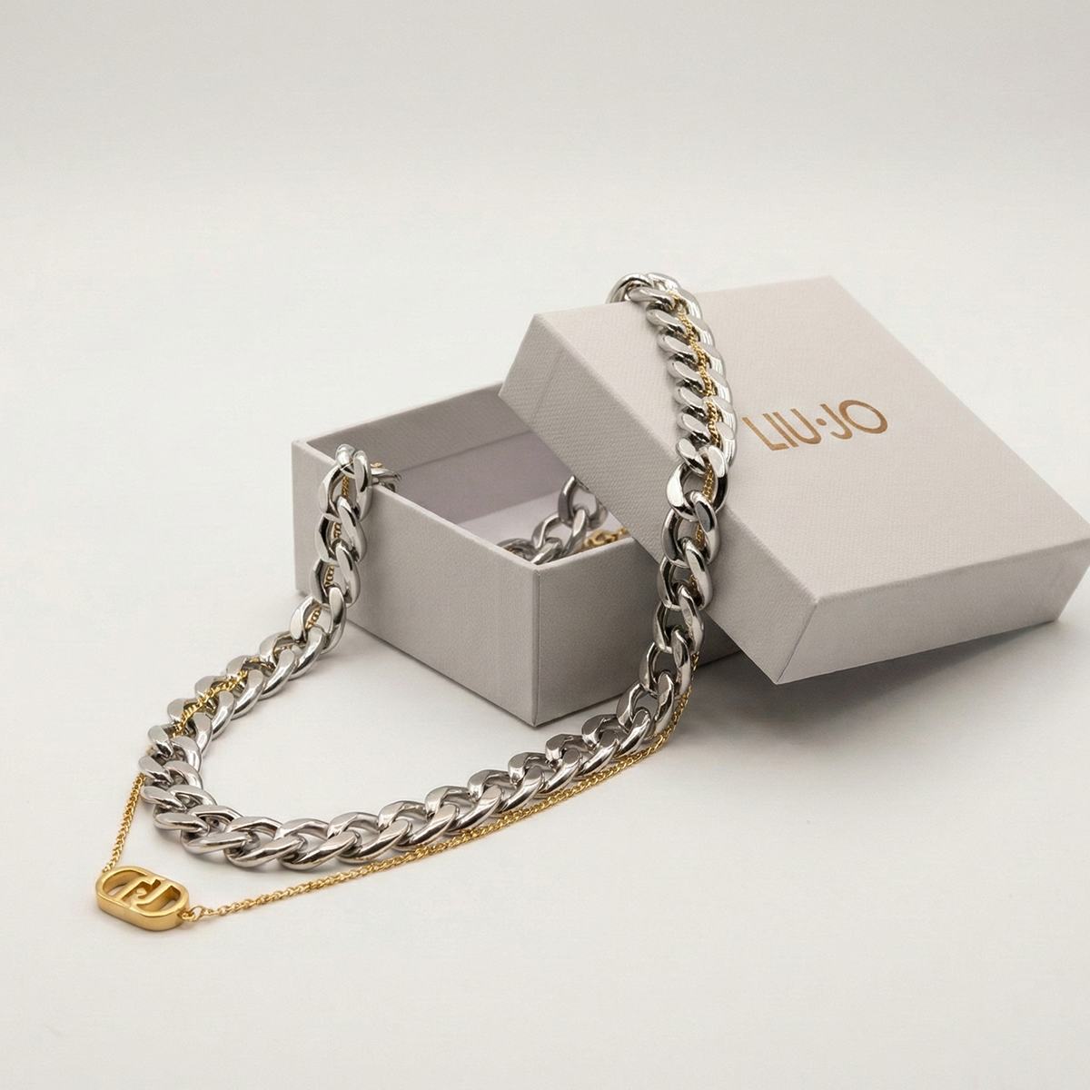 Liu Jo Pulse Silver Necklace - LJ2801