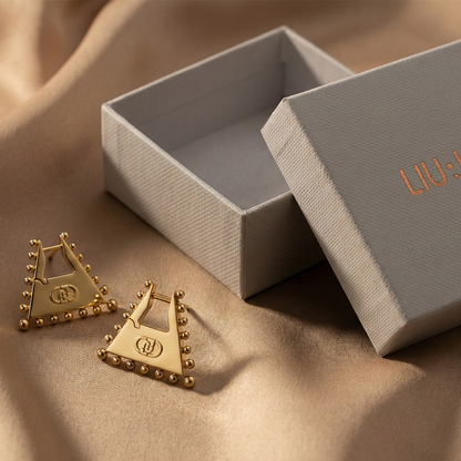 Liu Jo Essence Gold Earrings - LJ3069