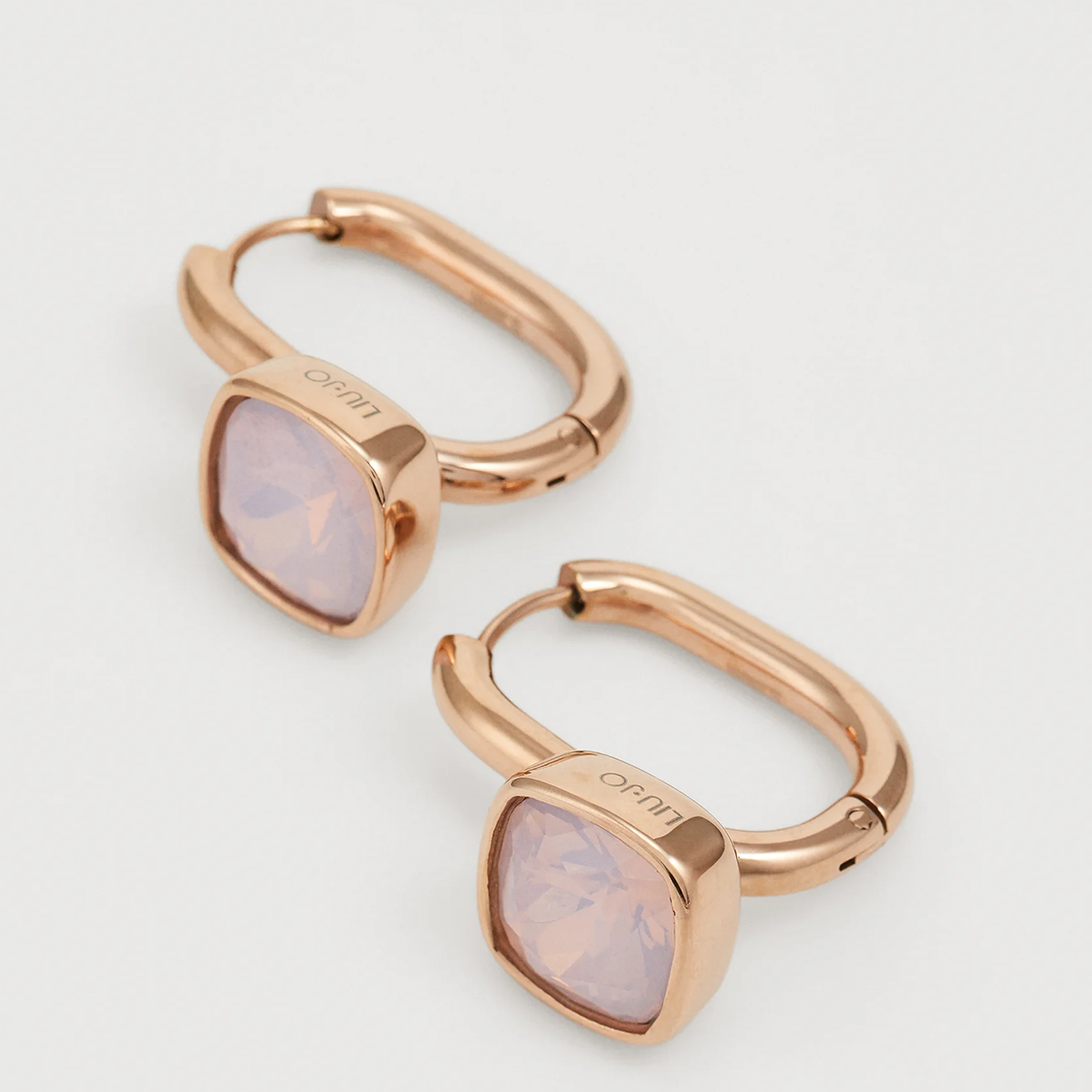 Liu Jo Lilac Gold Earrings - LJ2884
