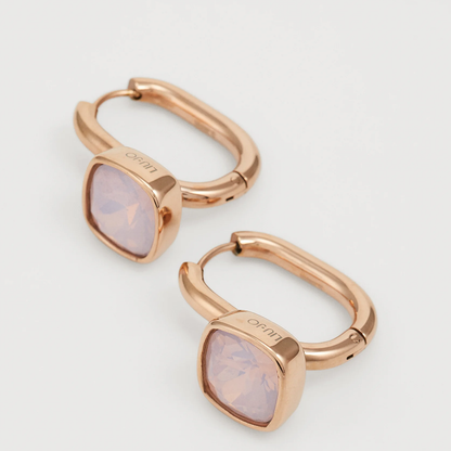Liu Jo Lilac Gold Earrings - LJ2884