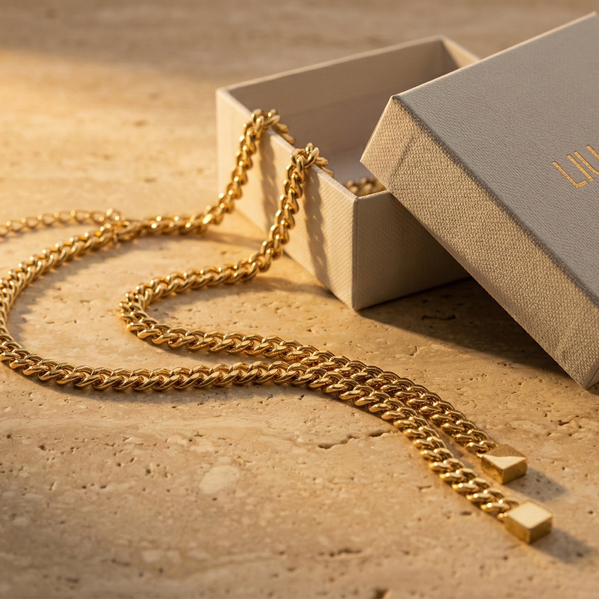 Liu Jo Cosmo Gold Necklace- LJ2989
