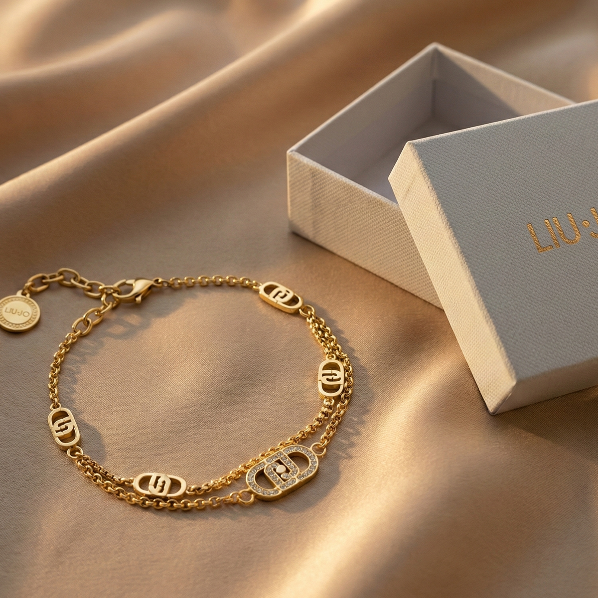 Liu Jo Floet Gold Bracelet - LJ2908