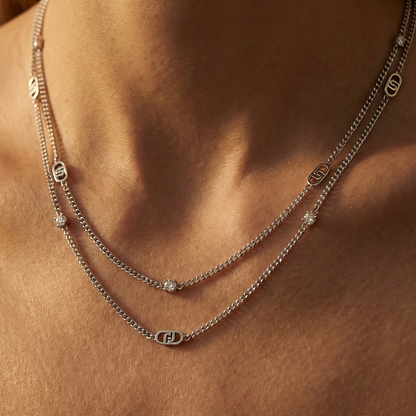 Liu Jo Floet XS Silver Necklace - LJ2900