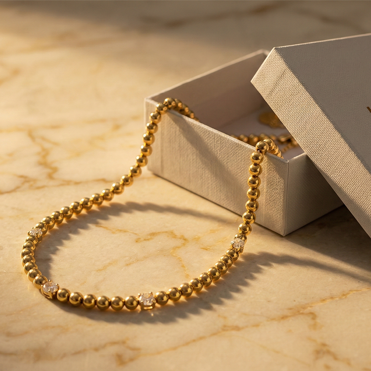 Liu Jo Gold Pure Necklace - LJ2982