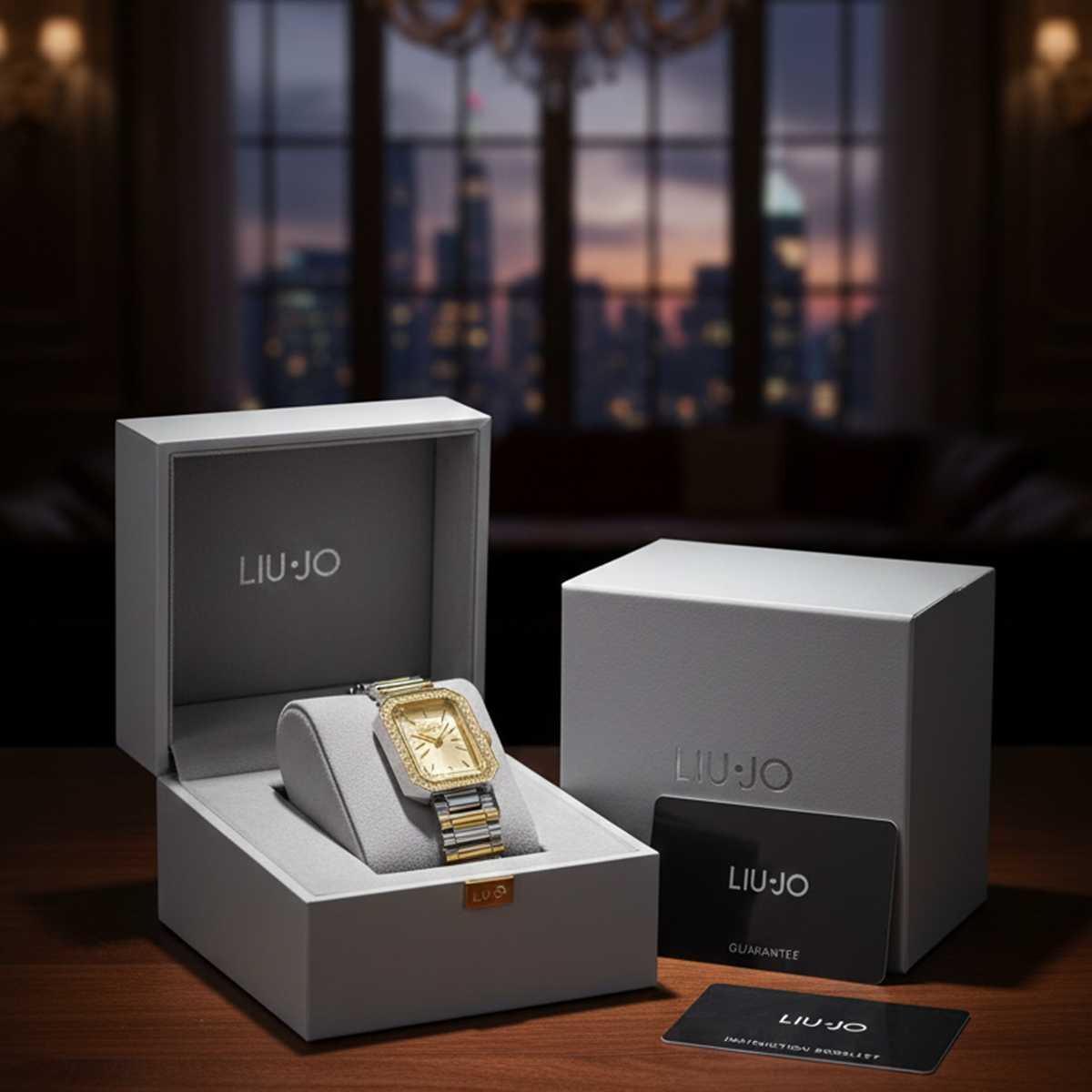Liu Jo Brilliant Auriane Dual Tone Stainless Steel Watch - TLJ2690
