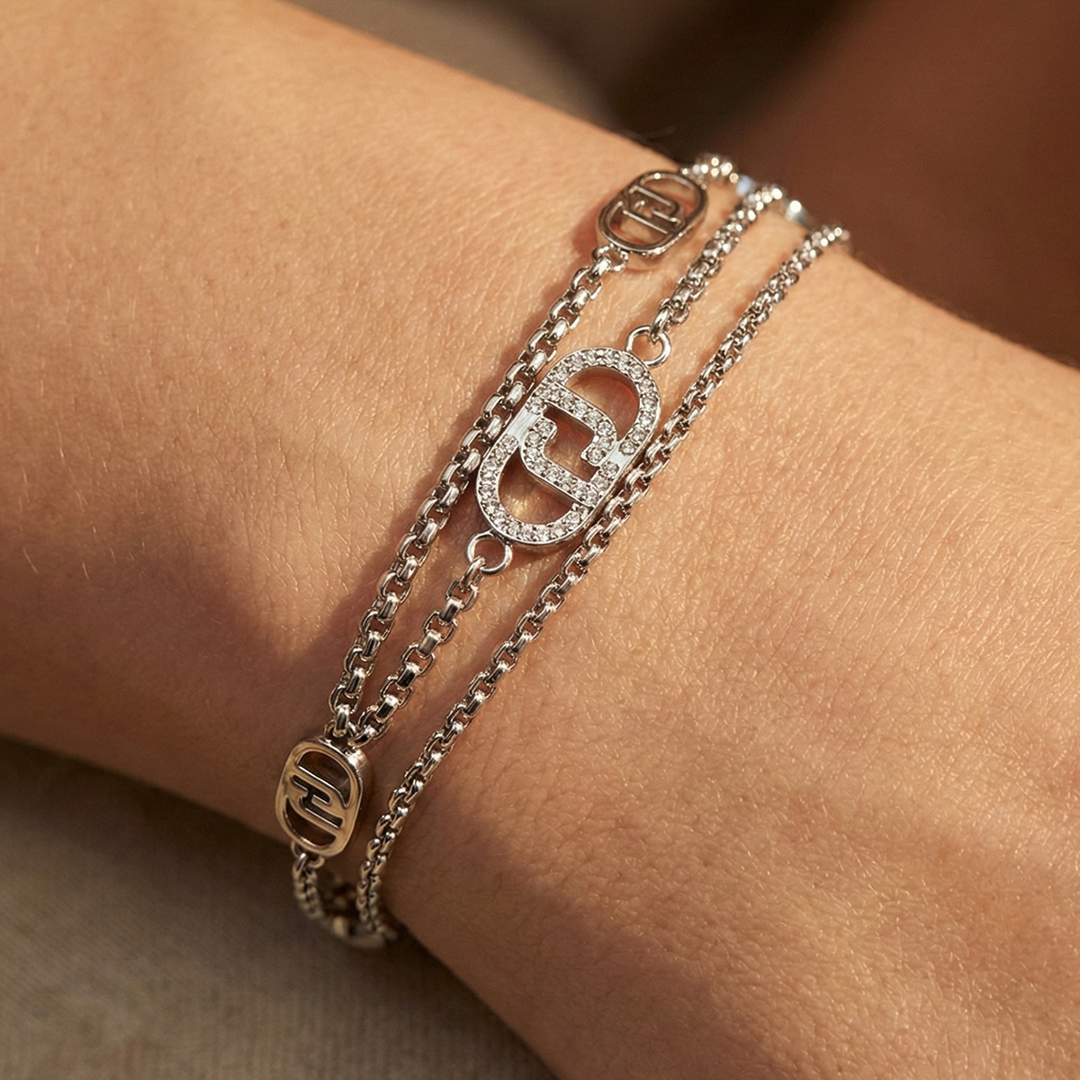 Liu Jo Floet Silver Bracelet - LJ2903