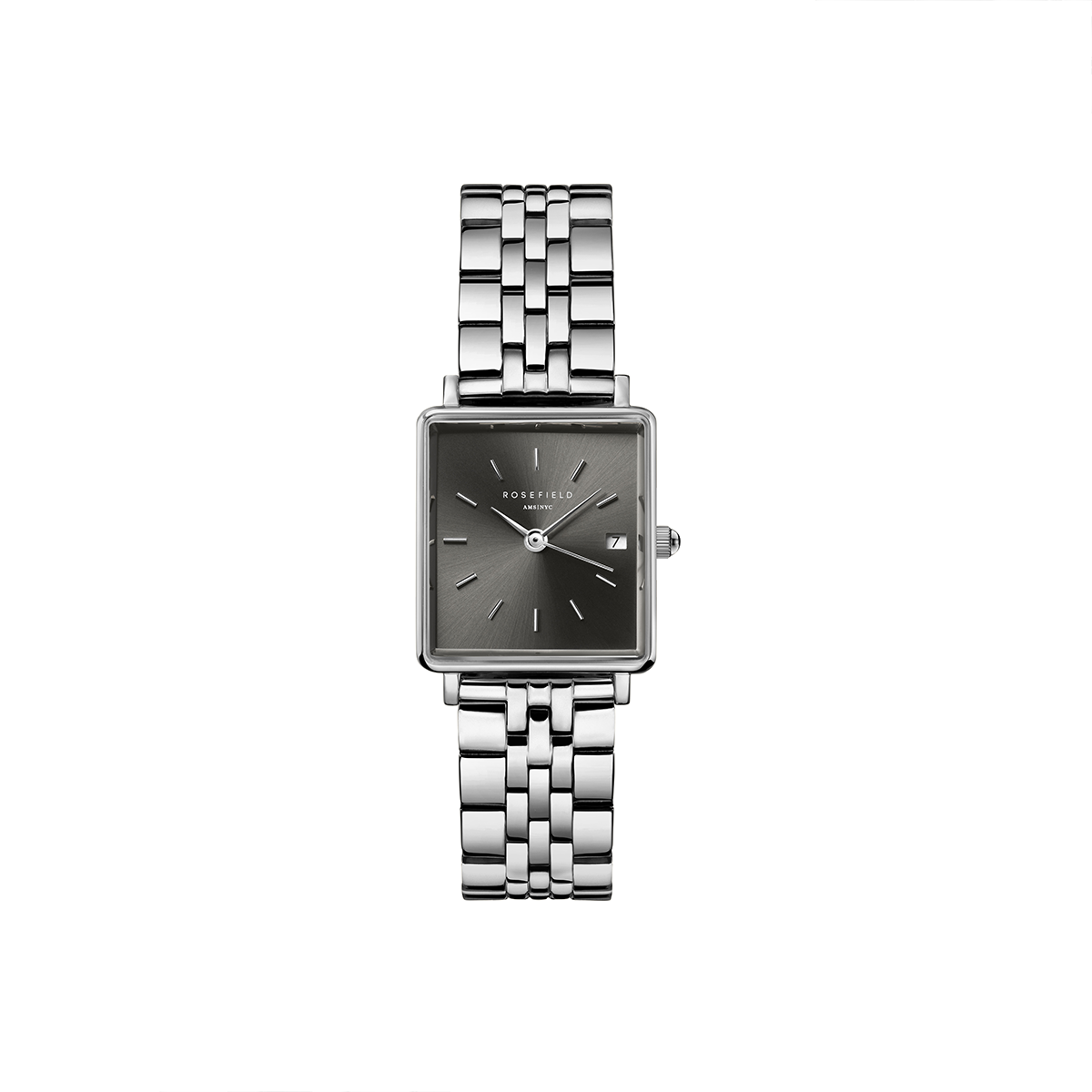 Rosefield Boxy XS Grey Steel Silver - BGSSS-Q051