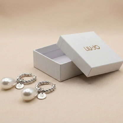 Liu Jo Bold Silver Earring - LJ2851