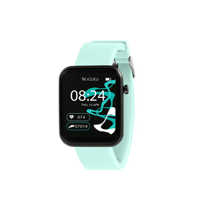 Tikkers Smart Series 13 Blue Silicone Strap Smart Watch - TKS13-0028