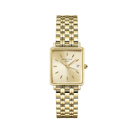 Rosefield Boxy XS Champagne Steel Gold - QCGSG-Q048