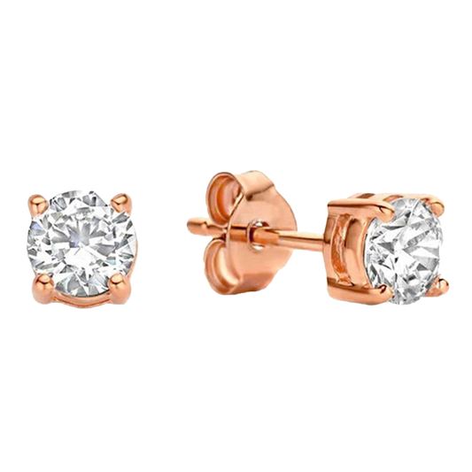 Liu Jo rosegold earring stud - LJ2564