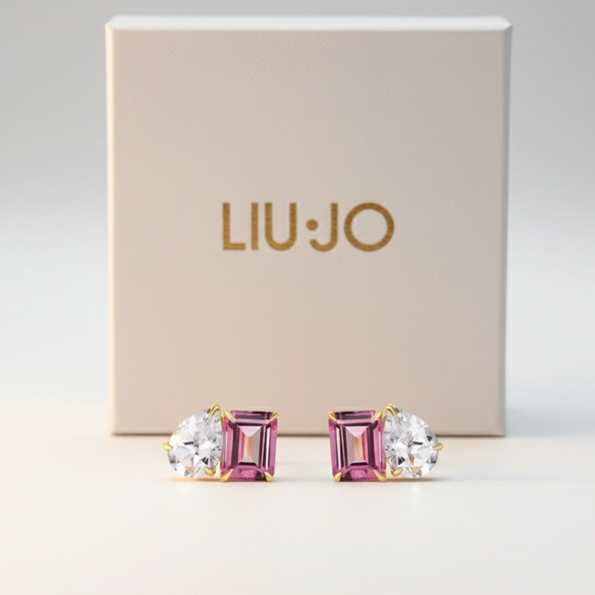 Liu Jo pink charm earring - LJ2556
