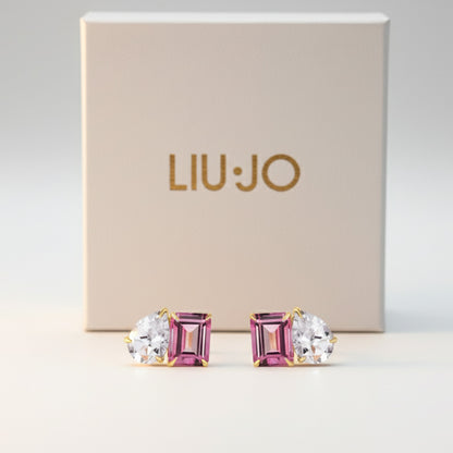 Liu Jo pink charm earring - LJ2556