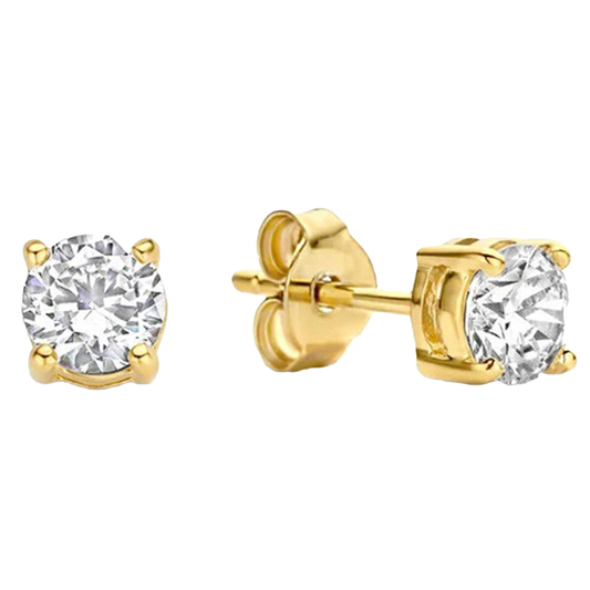 Liu Jo gold earring stud - LJ2566