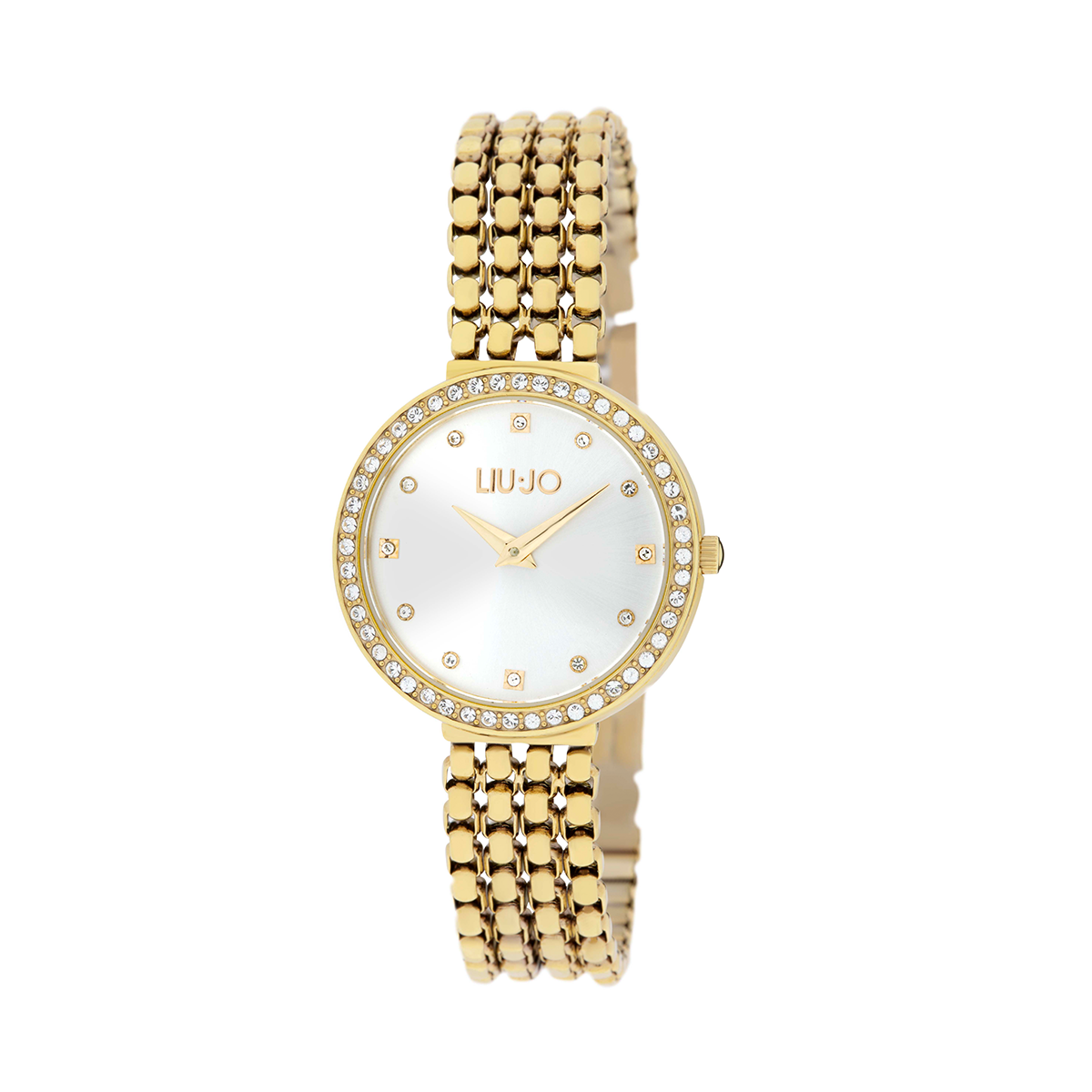 Liu Jo Chains Clear Gold Watch - TLJ2198