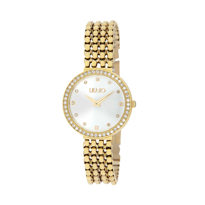 Liu Jo Chains Clear Gold Watch - TLJ2198