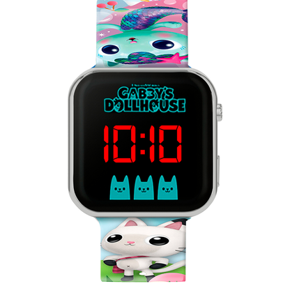 Gabby's Dollhouse Printed Strap LED Watch - GD00077