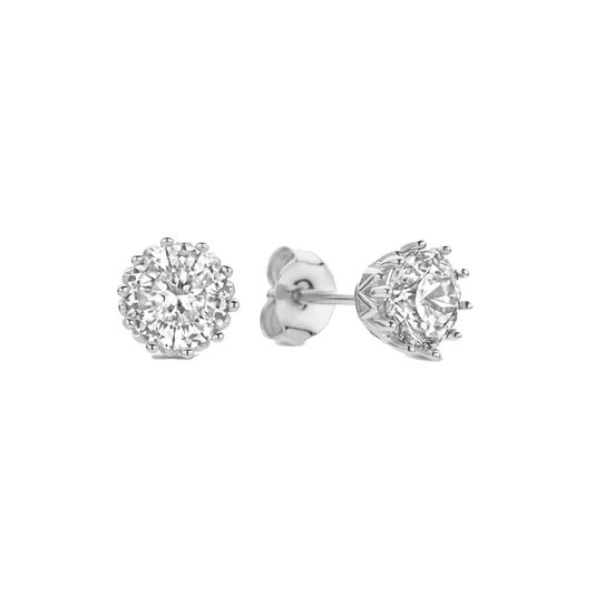 Liu Jo silver crystal studs - LJ2585