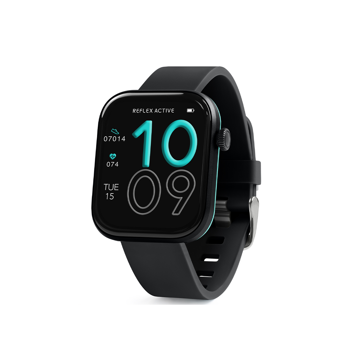 Reflex Active Spectra S 300 Lite AMOLED Smart Aluminium Charcoal Strap Calling Watch - RA40-2221