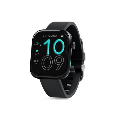 Reflex Active Spectra S 300 Lite AMOLED Smart Aluminium Charcoal Strap Calling Watch - RA40-2221