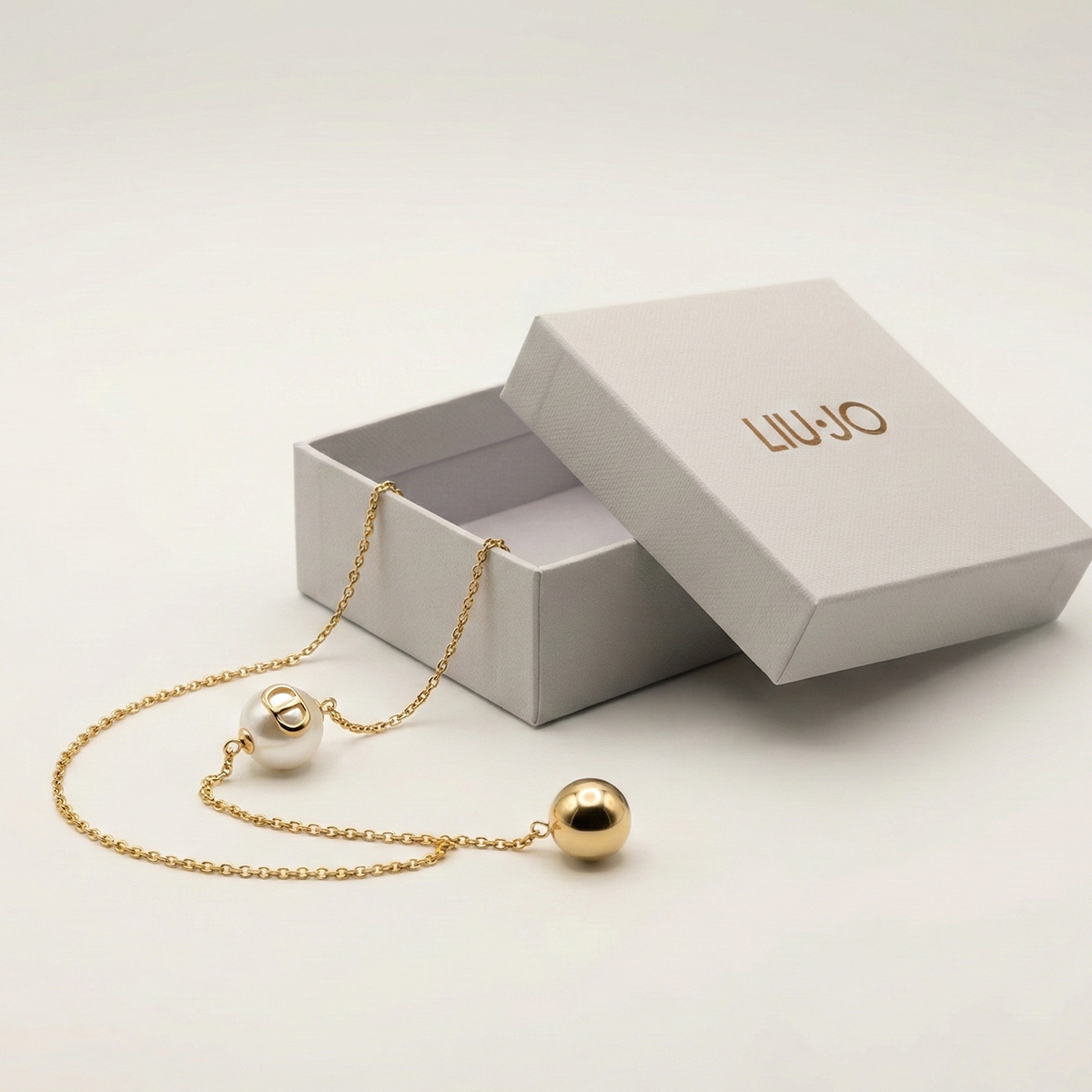Liu Jo Dew Gold Necklace - LJ3010