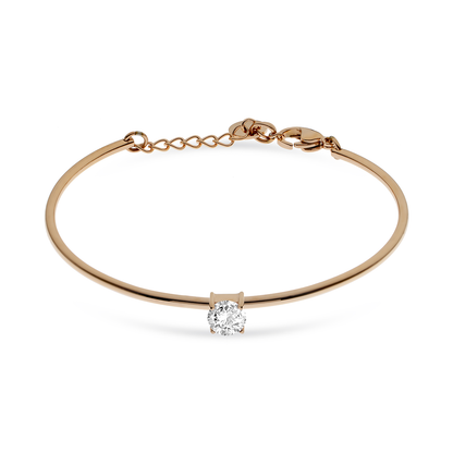 Liu Jo rosegold thin bangle - LJ2543