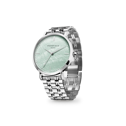 Rosefield The Upper East Side Green Pearl Silver - UGSSS-U38