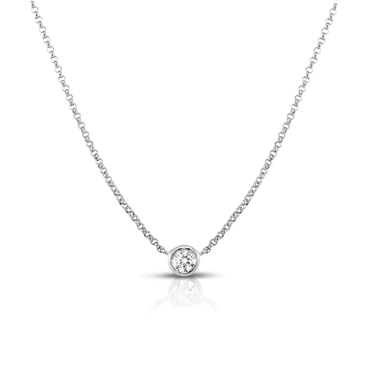 Liu Jo Silver Pendant Necklace - LJ2529