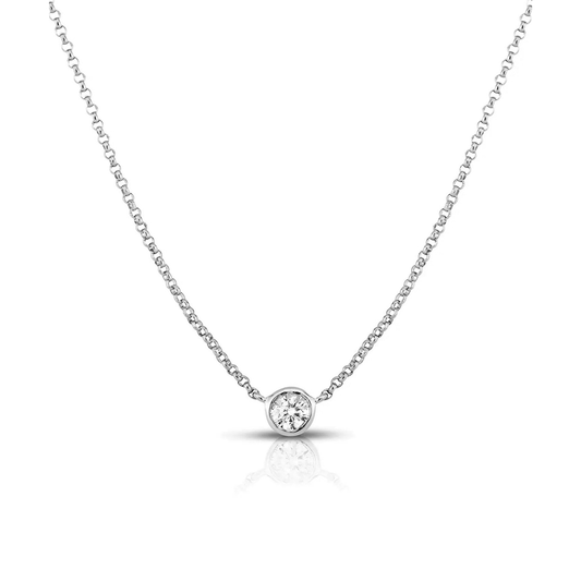 Liu Jo Silver Pendant Necklace - LJ2529