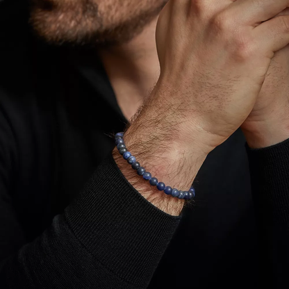 Rebel & Rose Midnight Blue Vintage & Grey Silver Shine Bracelets