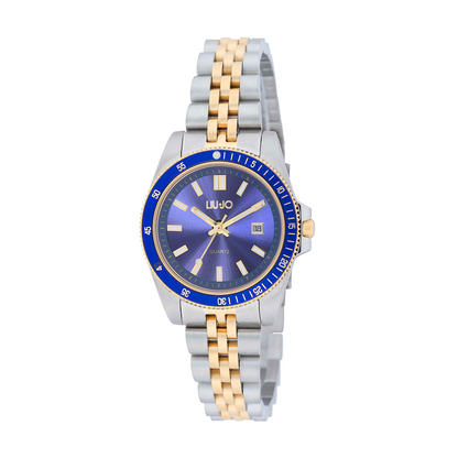 Liu Jo Casual Company Lady Blue Dualtone Watch - TLJ2321