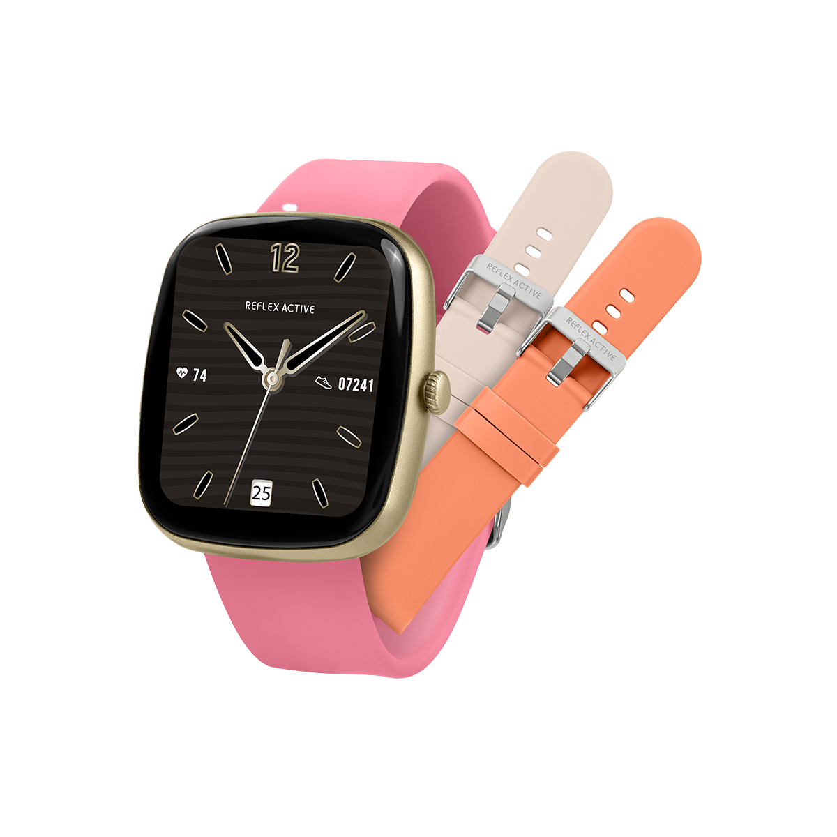 Reflex Active Nexus C 100 Smart Pink Calling Watch Interchangeable Set - RA50-2224-SET