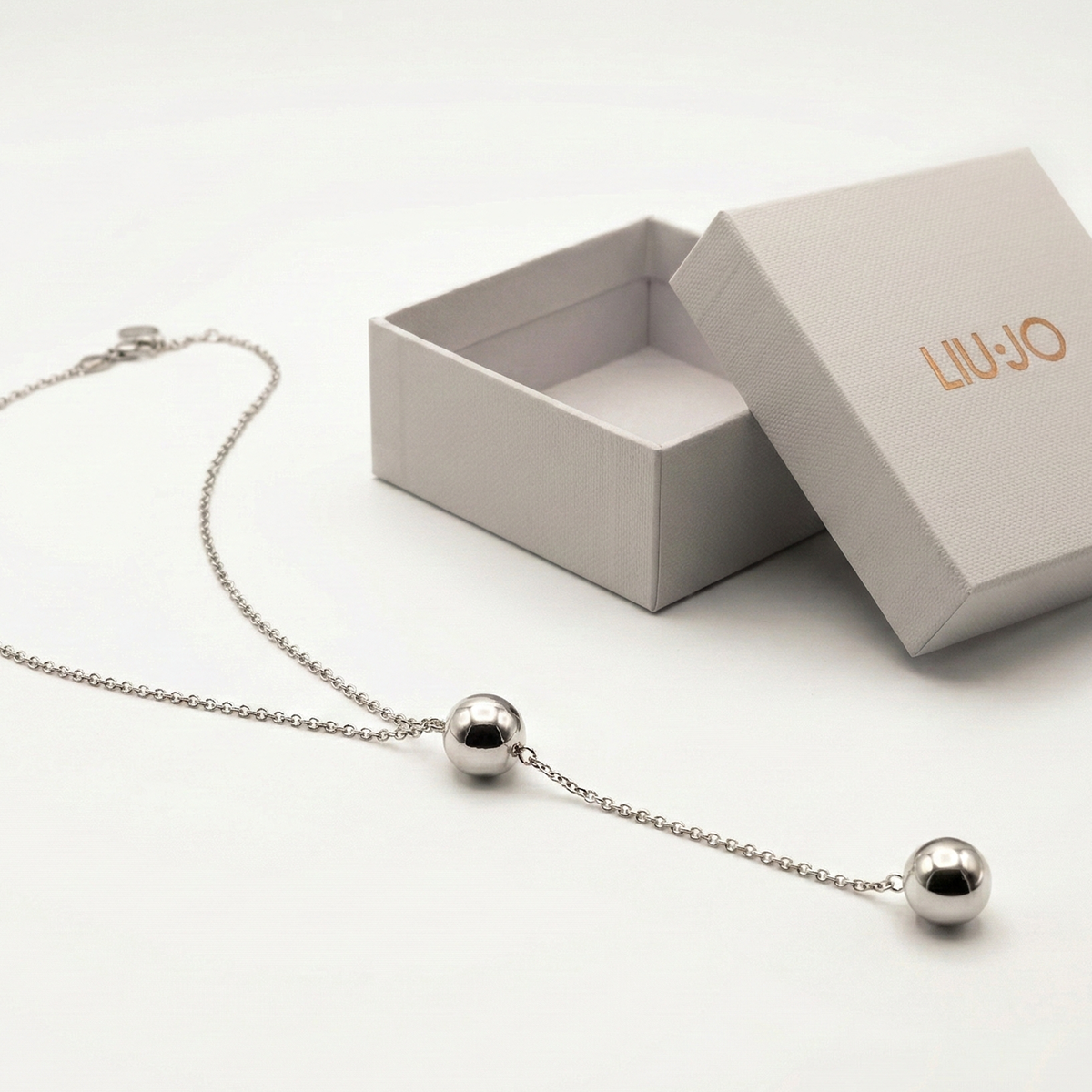 Liu Jo Dew Silver Necklace - LJ3008