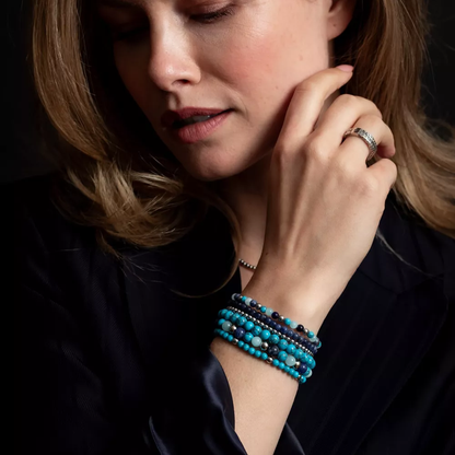 Blue Summer Vibes Bracelet - RR-60056-S-S