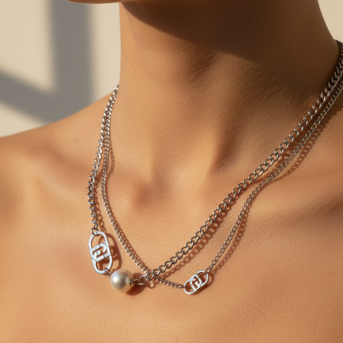 Liu Jo Mirage Silver Necklace - LJ2803