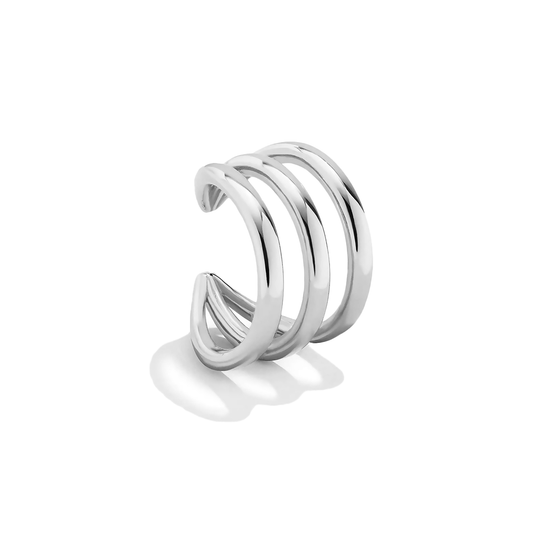 Liu Jo claw silver ear cuffs - LJ2733