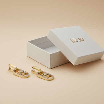 Liu Jo LJ OG Gold Earrings - LJ2810