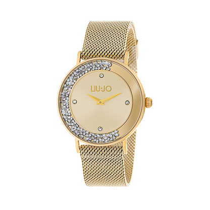 Liu Jo Dancing Slim Mini Gold Watch - TLJ1691