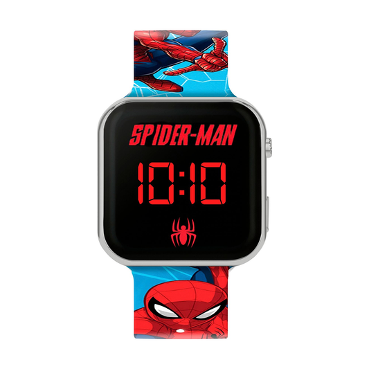 Spiderman Classic Design LED Boys Watch - SPD4987