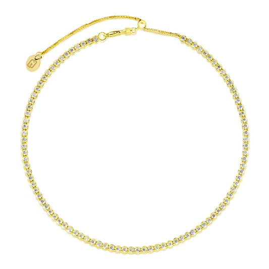 Liu Jo Onyx Gold Necklace - LJ2476