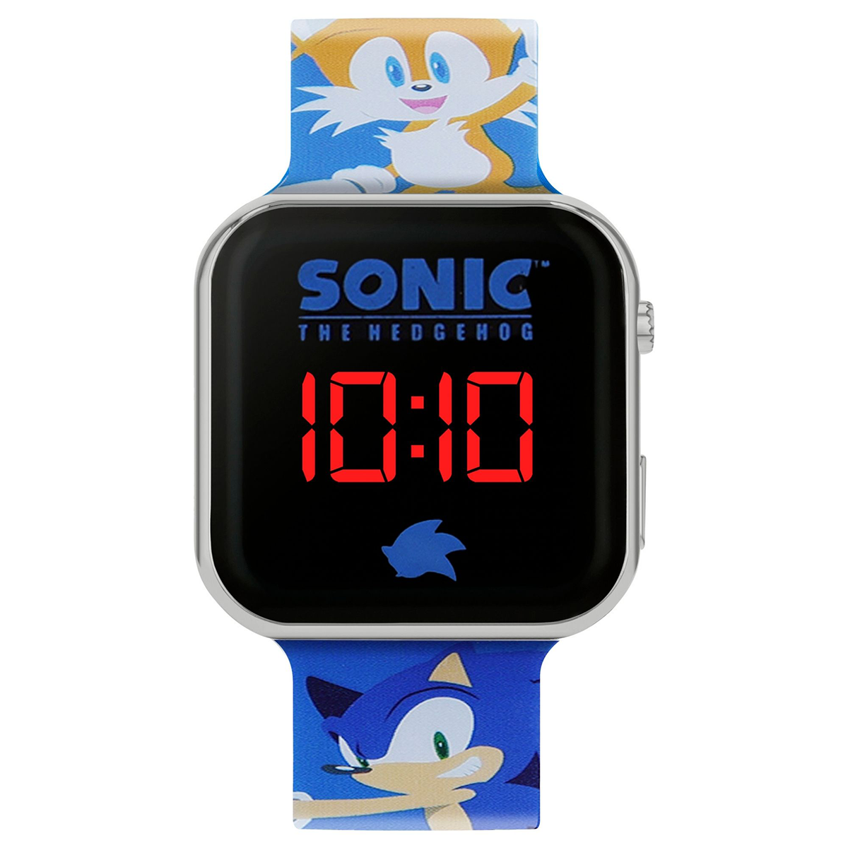 Sonic The Hedgehog 2 Blue LED Printed Boys Watch - SNC4198M