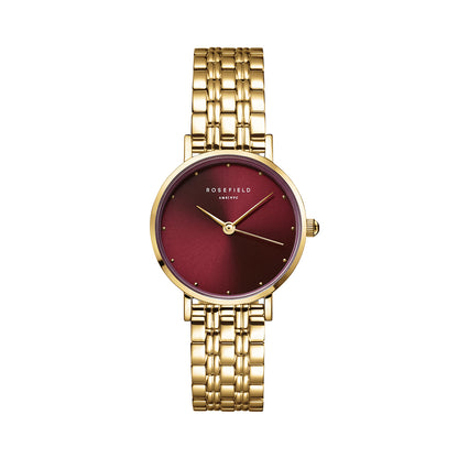 Rosefield Small Edit Burgundy Gold - SEGSG-SE01