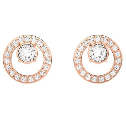 Liu Jo rosegold circle studs - LJ2525