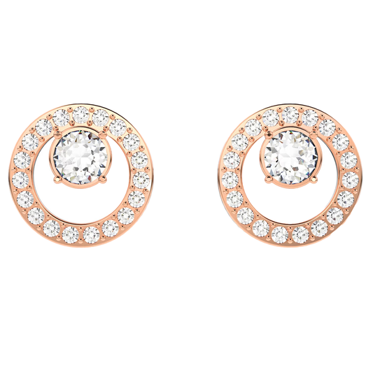 Liu Jo rosegold circle studs - LJ2525