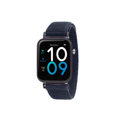 Tikkers Smart Series 13 Navy Riptape Strap Smart watch - TKS13-0024