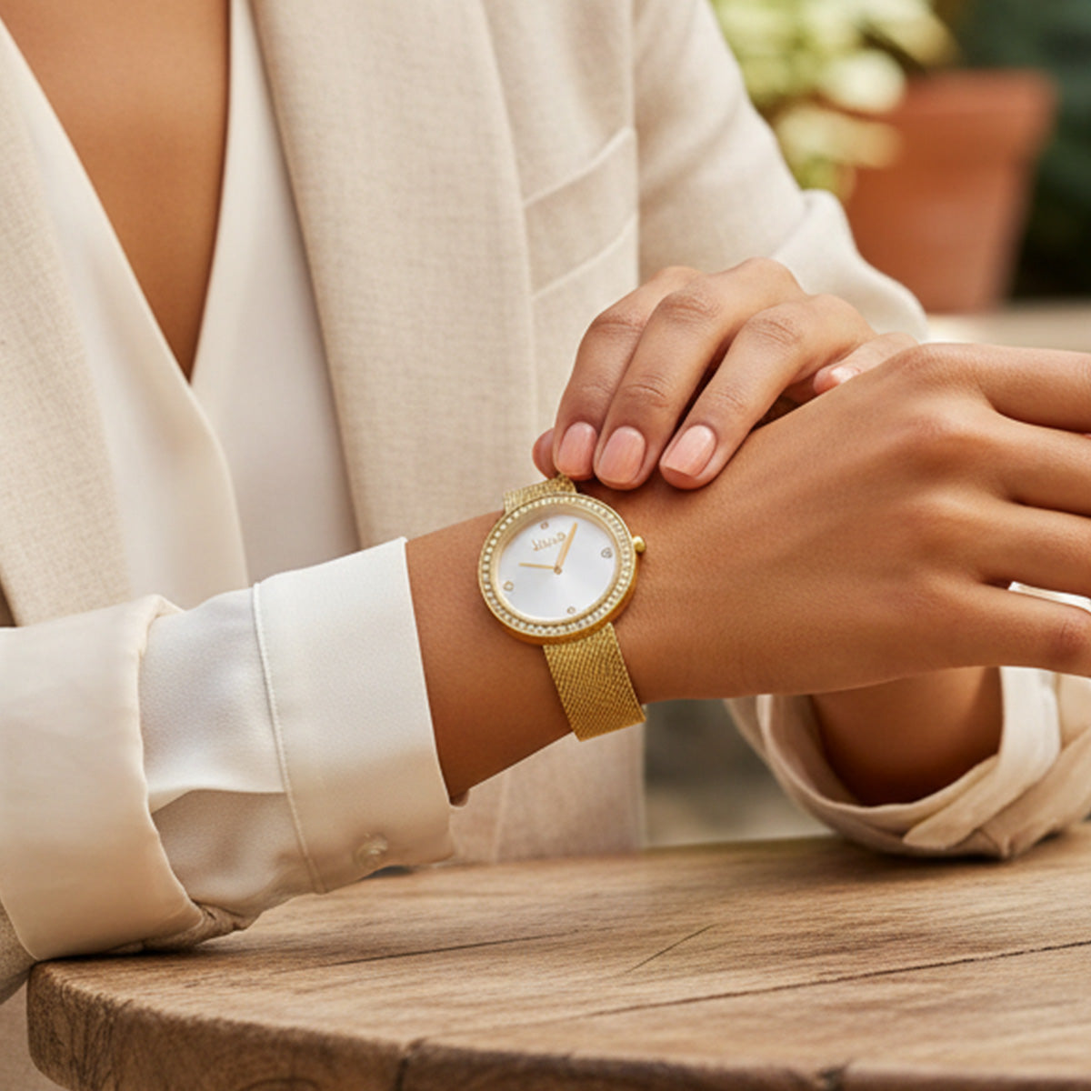 Liu Jo Brilliant Lightness Gold Watch - TLJ2140