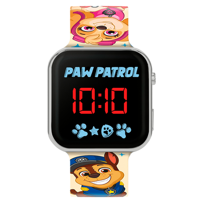 Paw Patrol Printed Strap LED Watch - PW19961