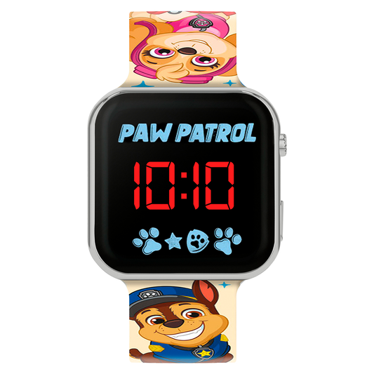 Paw Patrol Printed Strap LED Watch - PW19961