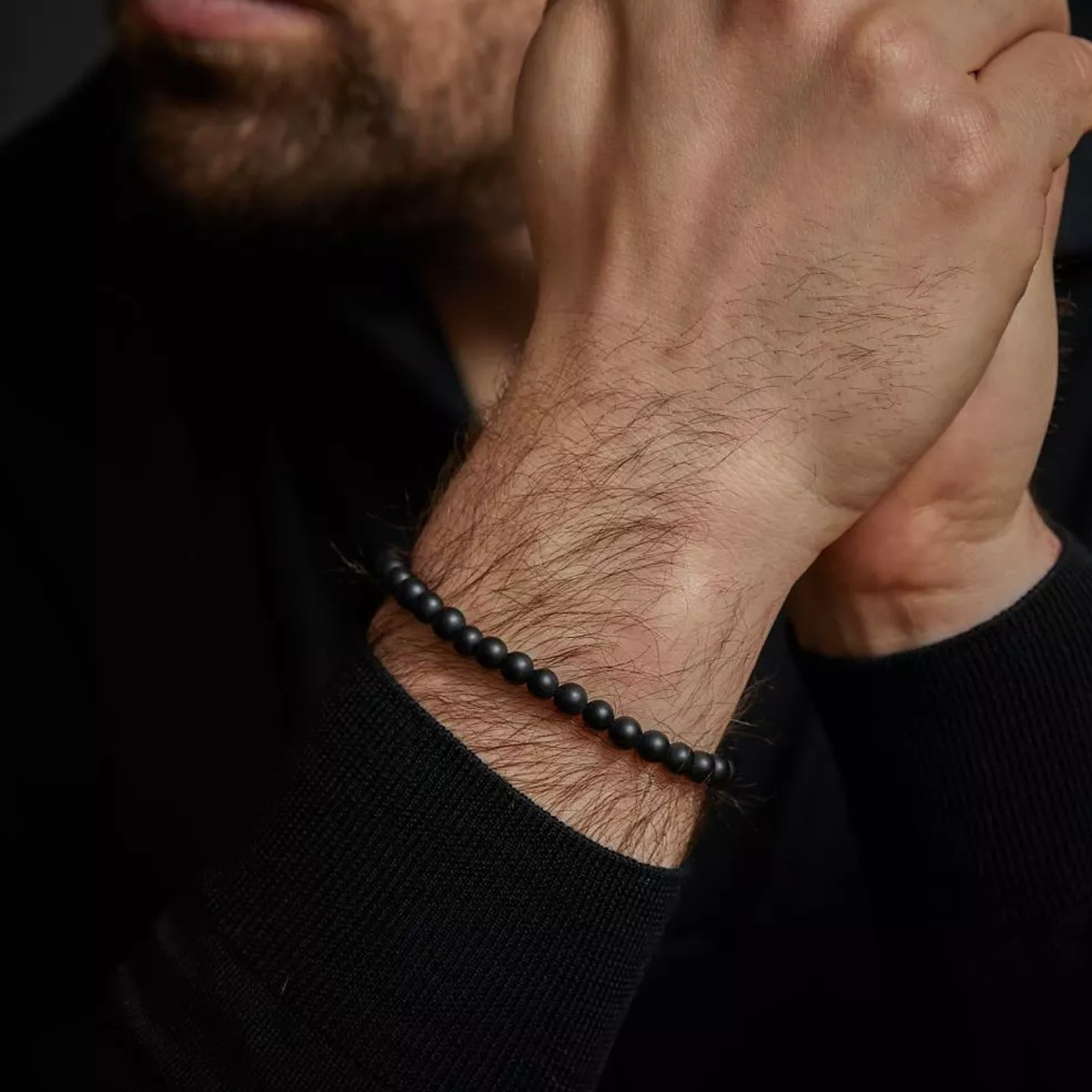 Mad Panther - All-Black Bracelet - RR-60089-B