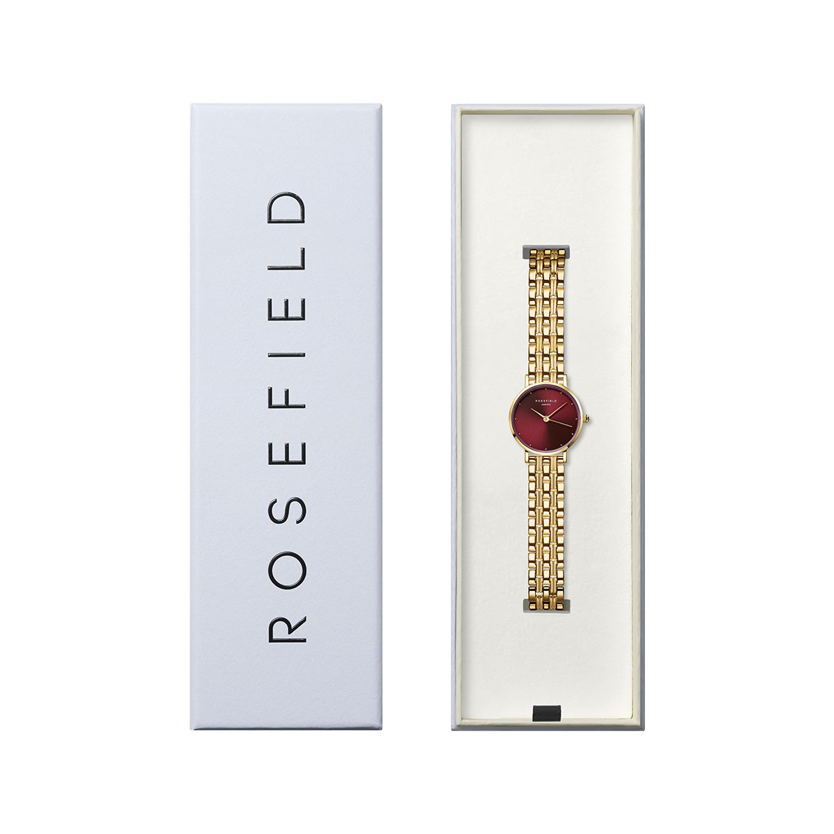Rosefield Small Edit Burgundy Gold - SEGSG-SE01